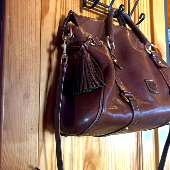 Dooney&Bourke Brown Leather Purse/Satchel - Picture 11 of 11